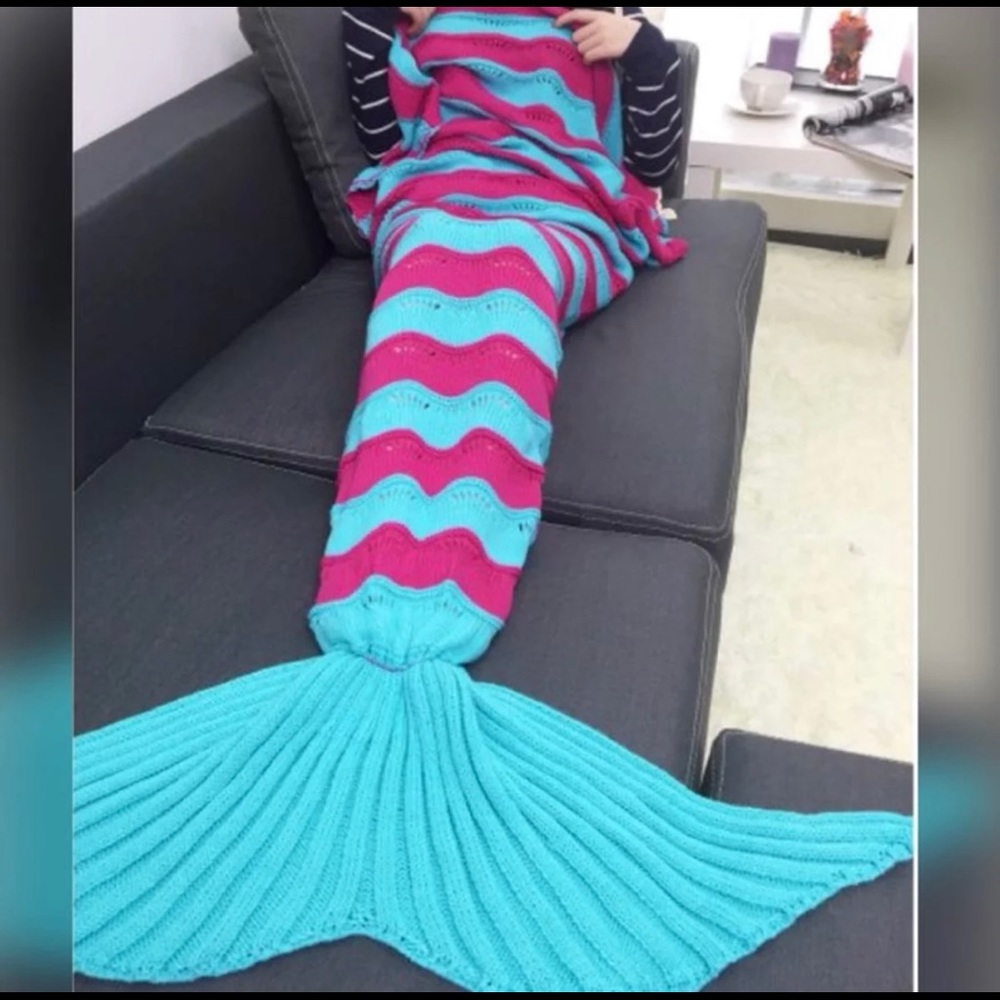 Mermaid tail blanket Adult size